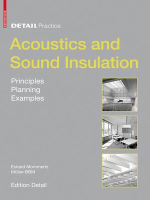 cover image of Acoustics and Sound Insulation